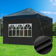 TheLAShop Canopy Sidewall Tent Walls with Window 1080D 10x7ft(1pc./pack) Image