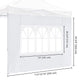 TheLAShop Canopy Tent Sidewall with Window 1080D 9'7"x6'8"(1pc./pack) Image