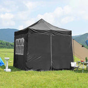 TheLAShop Canopy Sidewall Tent Walls with Window 1080D 10x7ft(1pc./pack) Image