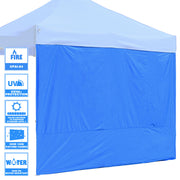 TheLAShop Canopy Sidewall Tent Walls 10x7ft UV50+ CPAI-84, Blue Image