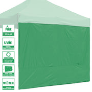 TheLAShop Canopy Sidewall Tent Walls 10x7ft UV50+ CPAI-84, Green Image