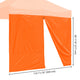 TheLAShop Canopy Sidewall Tent Walls with Zipper 10x7ft CPAI-84 Image