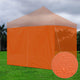 TheLAShop Canopy Sidewall Tent Walls with Zipper 10x7ft CPAI-84 Image