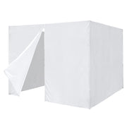 TheLAShop Canopy Sidewalls for 10x10 Pop up Canopy Tent, White Image