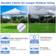 TheLAShop 10x10 EZ Pop Up Tent Canopy Replacement Top (9'7"x9'7") Image