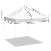 TheLAShop Pop Up Canopy Replacement Top 10x10 CPAI-84 Image