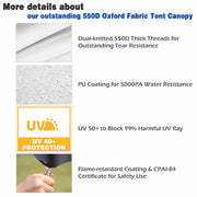 TheLAShop Pop Up Canopy Replacement Top 10x10 CPAI-84 Image