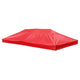 TheLAShop 10x20 EZ Pop Up Tent Canopy Replacement Top, Red Image