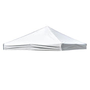 TheLAShop 10x10 EZ Pop Up Tent Canopy Replacement Top, White Image