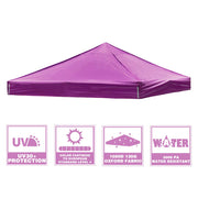 TheLAShop 10x10 EZ Pop Up Tent Canopy Replacement Top Image