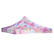 TheLAShop 10x10 Pop Up Canopy Replacement Tie-dyed Pink Image