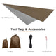 TheLAShop 10x13ft Waterproof Camping Tarp Lightweight UV50+ PU3,000mm Image