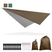 TheLAShop 10x15ft Waterproof Camping Tarp Large Rainfly UV50+ PU3,000mm Image