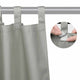 TheLAShop Tab Top Outdoor Patio Curtain, 54"W x 108"L 2ct/Pack Image