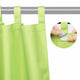 TheLAShop Tab Top Outdoor Patio Curtain, 54"W x 120"L 2ct/Pack Image