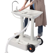 TheLAShop 8Gal Portable Hand Washing Station with Foot Pump Handle Image