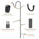 TheLAShop Waterproof Outdoor Solar Hanging Lanterns Set(2) Image