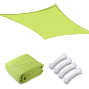 TheLAShop 16' Square Outdoor Patio Sun Sail Shade, Lime Image