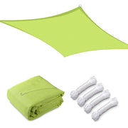 TheLAShop 20'x16' Rectangle Outdoor Sunshade Sail Patio, Green Glow Image