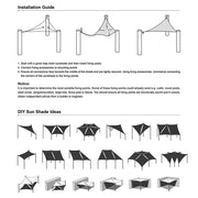 TheLAShop 8'x12' Rectangle Sun Sail Shade Canopy Image