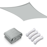 TheLAShop 23'x22' Rectangle Driveway Shade Sail Patios, Gray Image