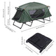 TheLAShop Single Cot Tent Camp Bed Tent Rain Fly Green Image