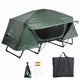 TheLAShop Single Cot Tent Camp Bed Tent Rain Fly Green Image