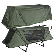 TheLAShop One Person Camping Cot Tent Waterproof RainFly Image