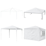 TheLAShop 10 x 10 Canopy Wedding Party Tent 4 Sidewalls Screen Image