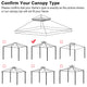 TheLAShop 10x10 ft Gazebo 2-Tier Replacement Canopy, Red Image