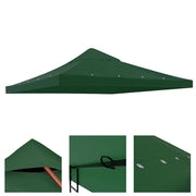 TheLAShop 10x10 ft Garden Canopy Gazebo Top Replacement, Green Image