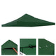 TheLAShop 10x10 ft Garden Canopy Gazebo Top Replacement, Green Image