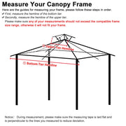 TheLAShop 2-Tier Canopy Replacement for 12'x10' Frame Image