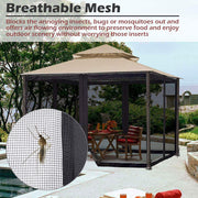 TheLAShop Gazebo Netting Replacement Mesh for 12'W x 10'D Gazebos Image