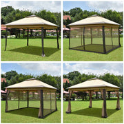 TheLAShop 11x11 ft Pop Up Gazebo with Netting UV30+ Image