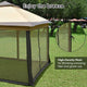 TheLAShop 11x11 ft Pop Up Gazebo with Netting UV30+ Image