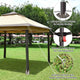 TheLAShop 11x11 ft Pop Up Gazebo with Netting UV30+ Image