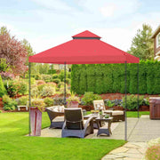 TheLAShop 10x10ft 2-Tier Canopy Replacement Top for Crescent Gazebo Image