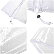 TheLAShop Outdoor Umbrella Cover with Zipper 65 in. Transparent Image