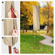 TheLAShop 15ft Patio Umbrella Cover with Zipper & Rod 61x28 in. Image