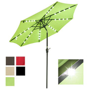 TheLAShop 9-foot Patio Umbrella with Solar Lights Image