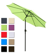 TheLAShop 9 Foot 8-Rib Tilt Outdoor Umbrella Crank Lift Image