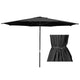 TheLAShop 13 Foot 8-Rib Patio Furniture Table Market Umbrella Color Optional, Black Image