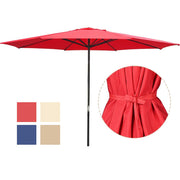 TheLAShop 13 Foot 8-Rib Patio Furniture Table Market Umbrella Color Optional Image