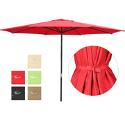 TheLAShop 13 Foot 8-Rib Patio Furniture Table Market Umbrella Color Optional Image