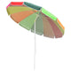 TheLAShop 8 Ft Tilt Beach Umbrella with Anchor 12-Rib Image