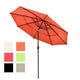 TheLAShop 9 ft Tilt Market Umbrella 3-Tiered 8-Rib Image