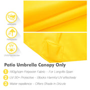 TheLAShop 8ft 8-Rib Patio Market Umbrella Replacement Canopy Image