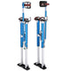 TheLAShop 36" to 50" Aluminum Drywall Painting Stilts, Blue Image