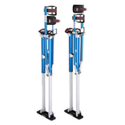 TheLAShop 50" to 64" Aluminum Drywall Painting Stilts, Blue Image